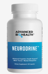 Neurodrine supplement for supports healthy brain and memory function